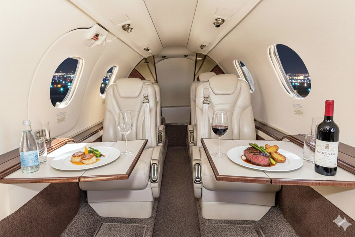 executive jet catering - sky food airline catering |... Executive Air - Private Jet Charter